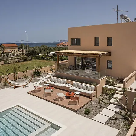 Villa Agali I Free Heated Pool&70m To Sea! La Canea